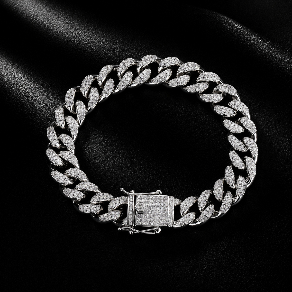 12mm Heavy Iced Cuban Link Chain & Bracelet | NORVIA