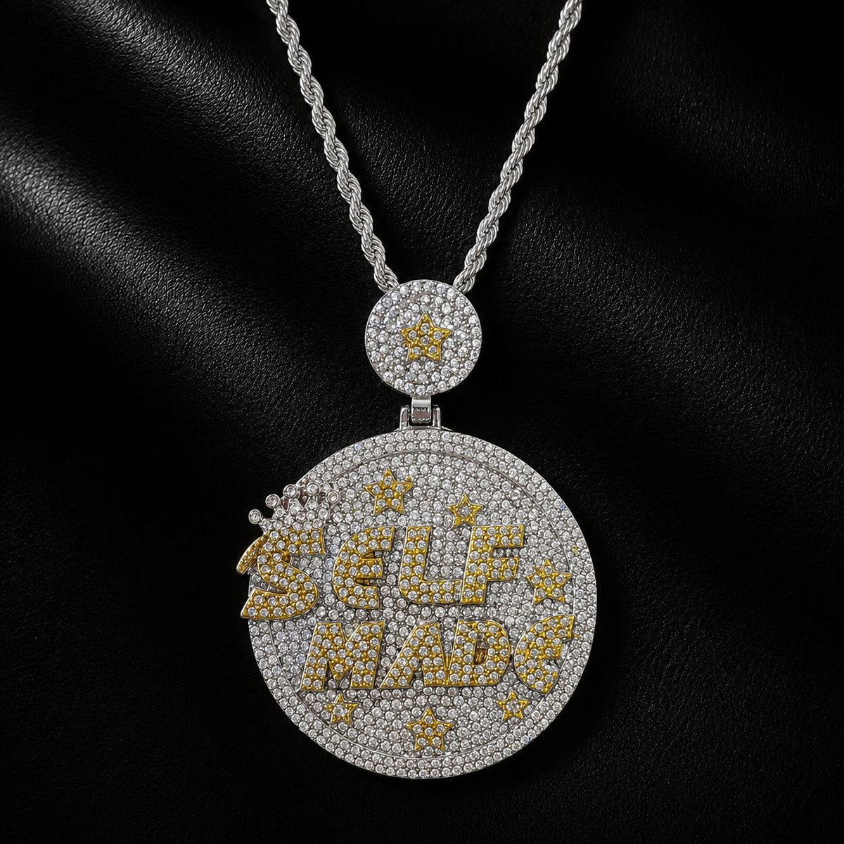Self Made Medallion & 24" Rope Chain | NORVIA