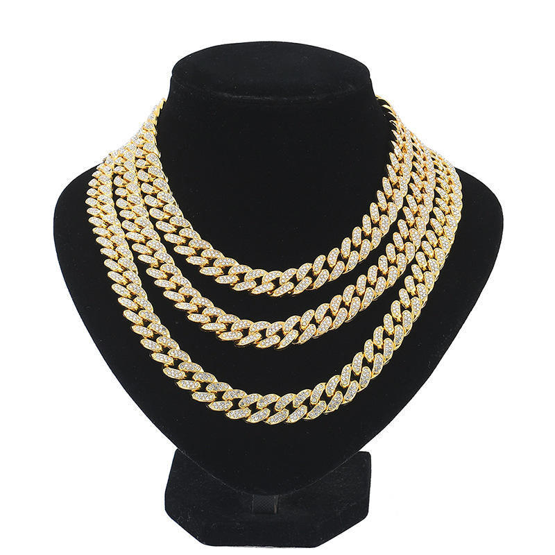 NORVIA Classic Iced Miami Cuban Link Chain & Bracelet