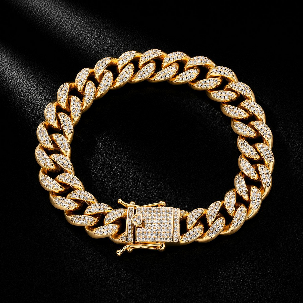 12mm Heavy Iced Cuban Link Chain & Bracelet | NORVIA