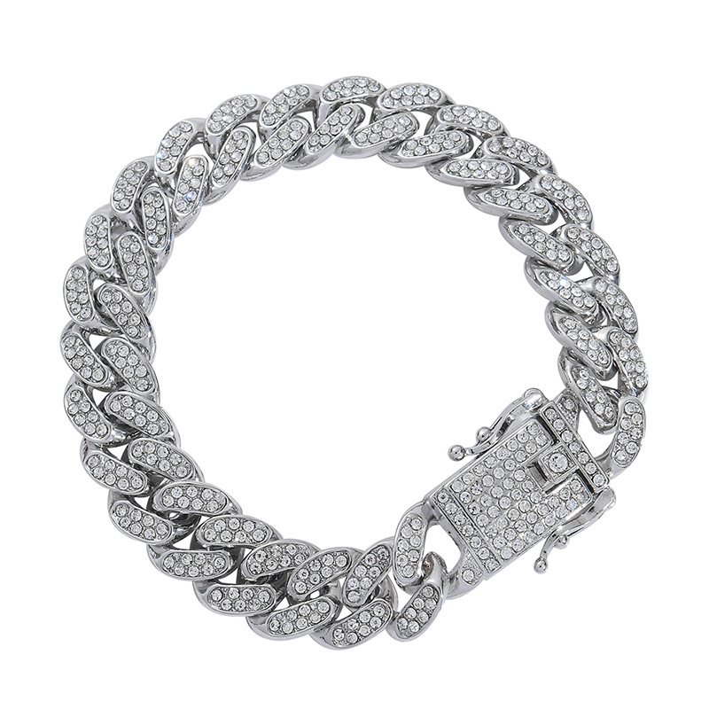 NORVIA Classic Iced Miami Cuban Link Chain & Bracelet