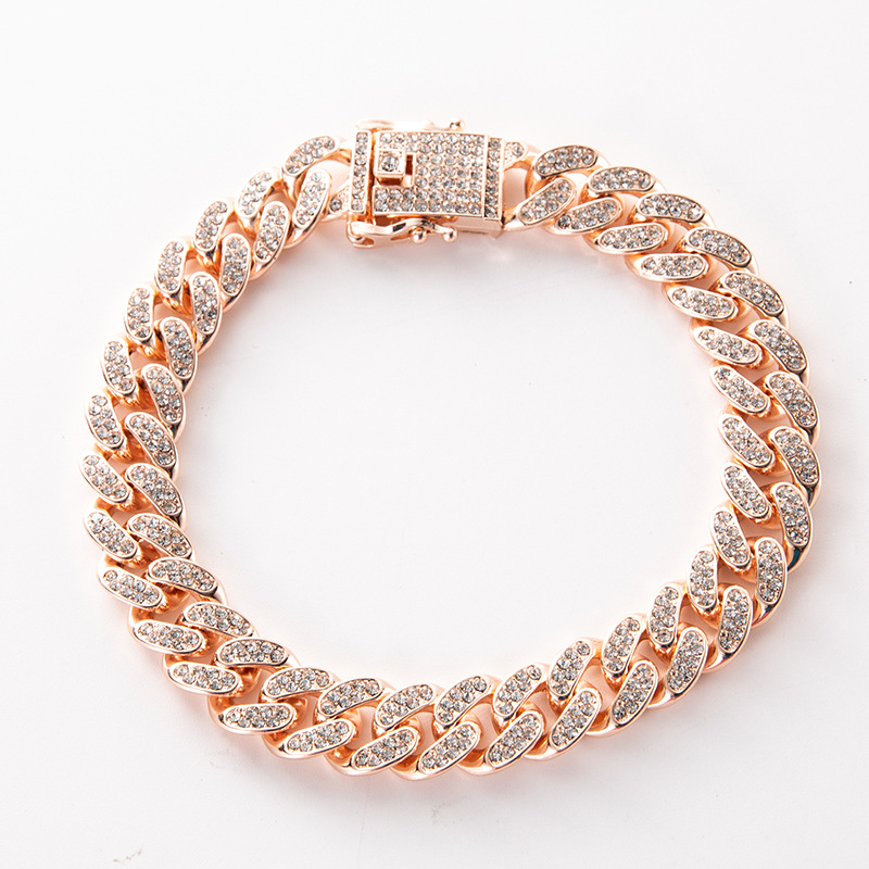NORVIA Classic Iced Miami Cuban Link Chain & Bracelet