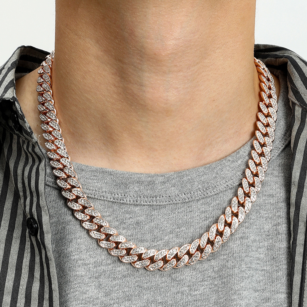 NORVIA Classic Iced Miami Cuban Link Chain & Bracelet